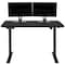 Flash Furniture Electric Adjustable Standing Desk, 48"Wx24"D, Black NAN-TG-2046-BK-GG - alternate 5